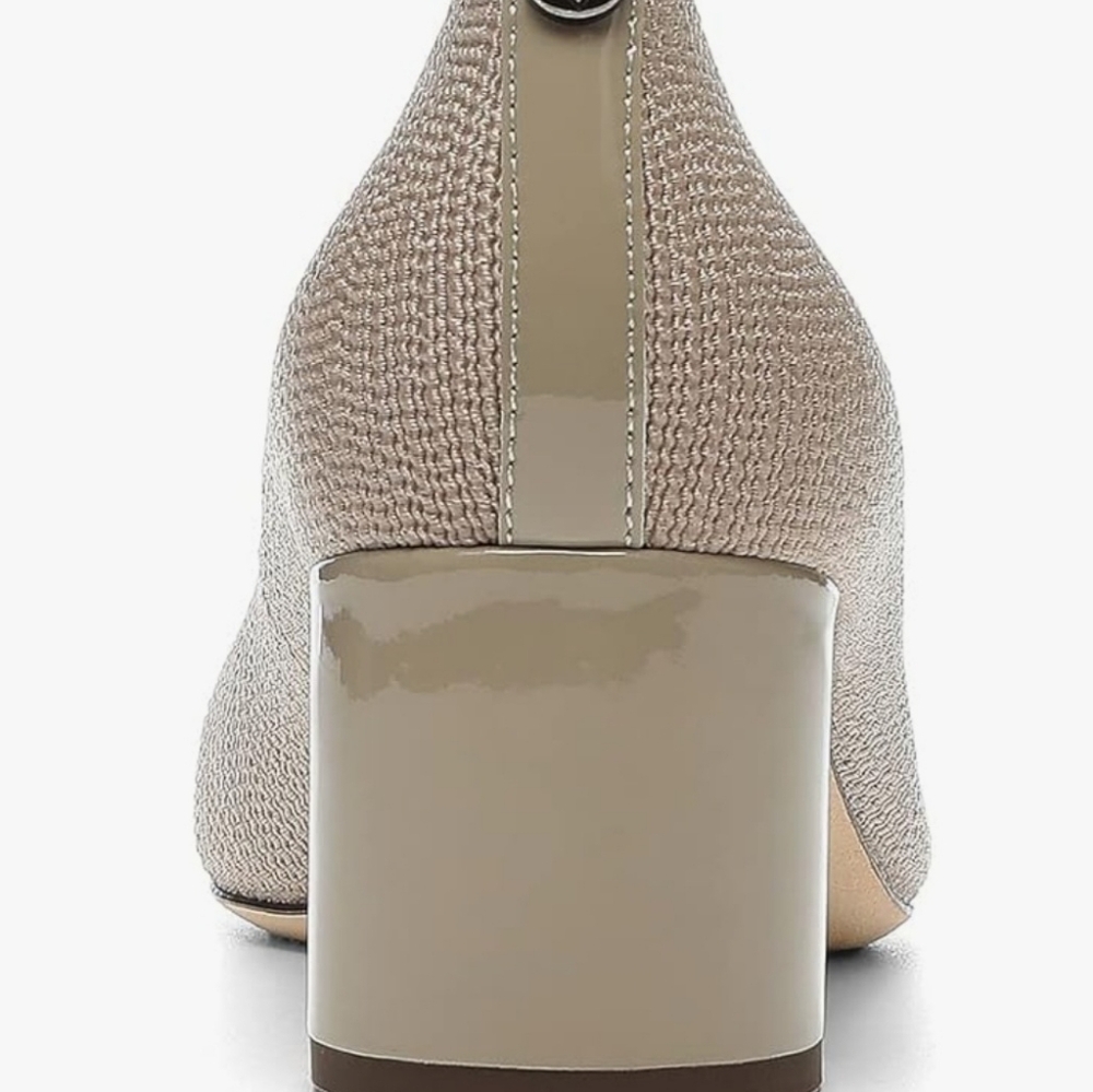 Women's Donald Pliner Suzette Pump In Light Taupe. Never Worn. Size 9.5 - Picture 3 of 10
